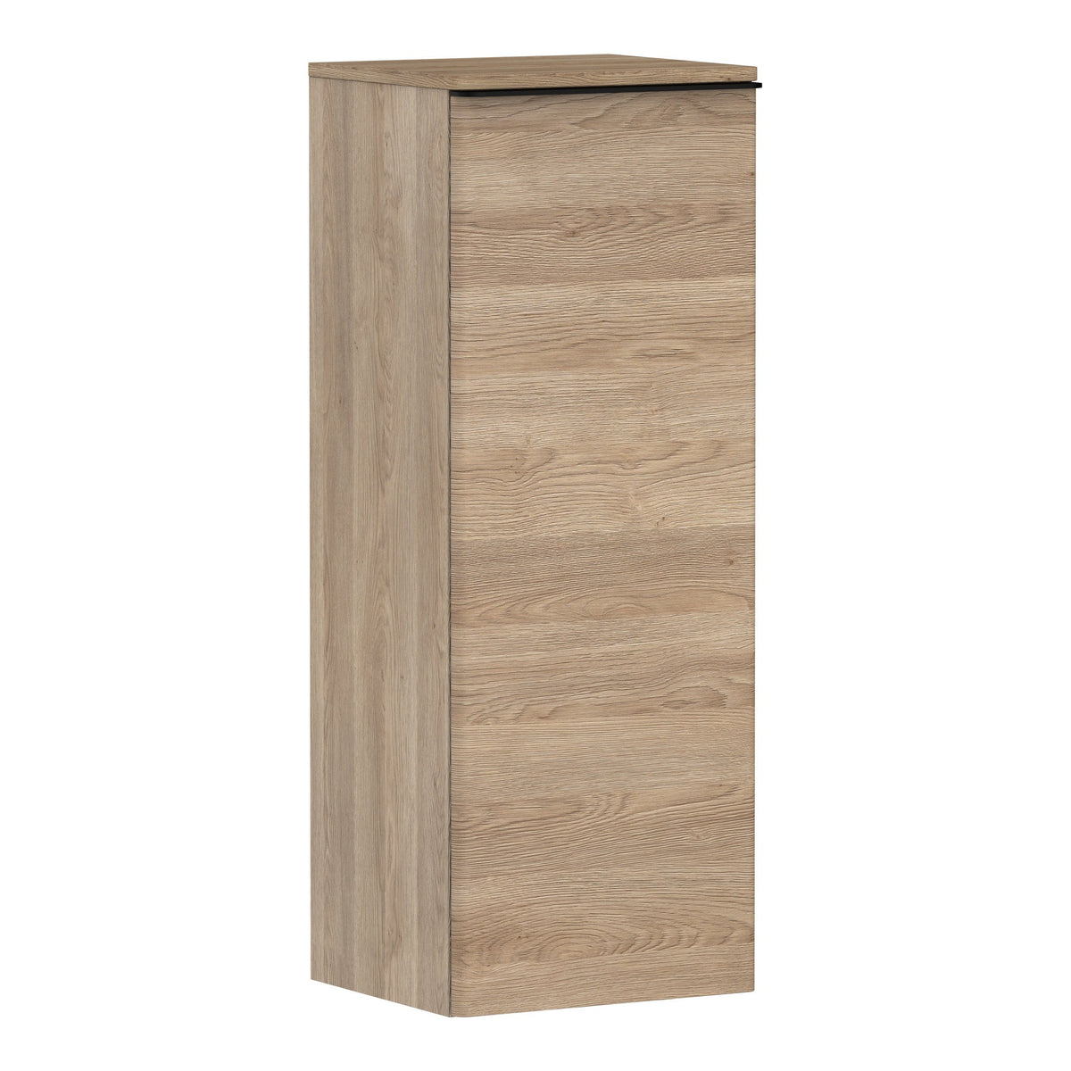 Hansgrohe Xelu Q Mid height cabinet Natural Oak 400 350 door hinge right Matt Black 54133670.jpg