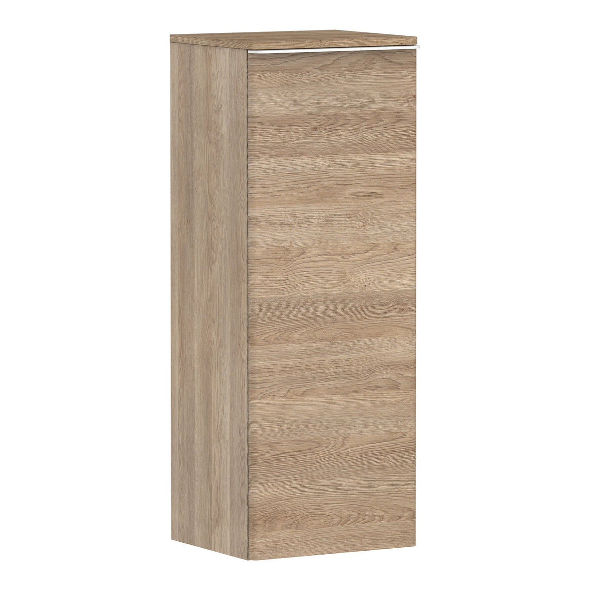 Hansgrohe Xelu Q Mid height cabinet Natural Oak 400 350 door hinge right Matt White 54133700.jpg