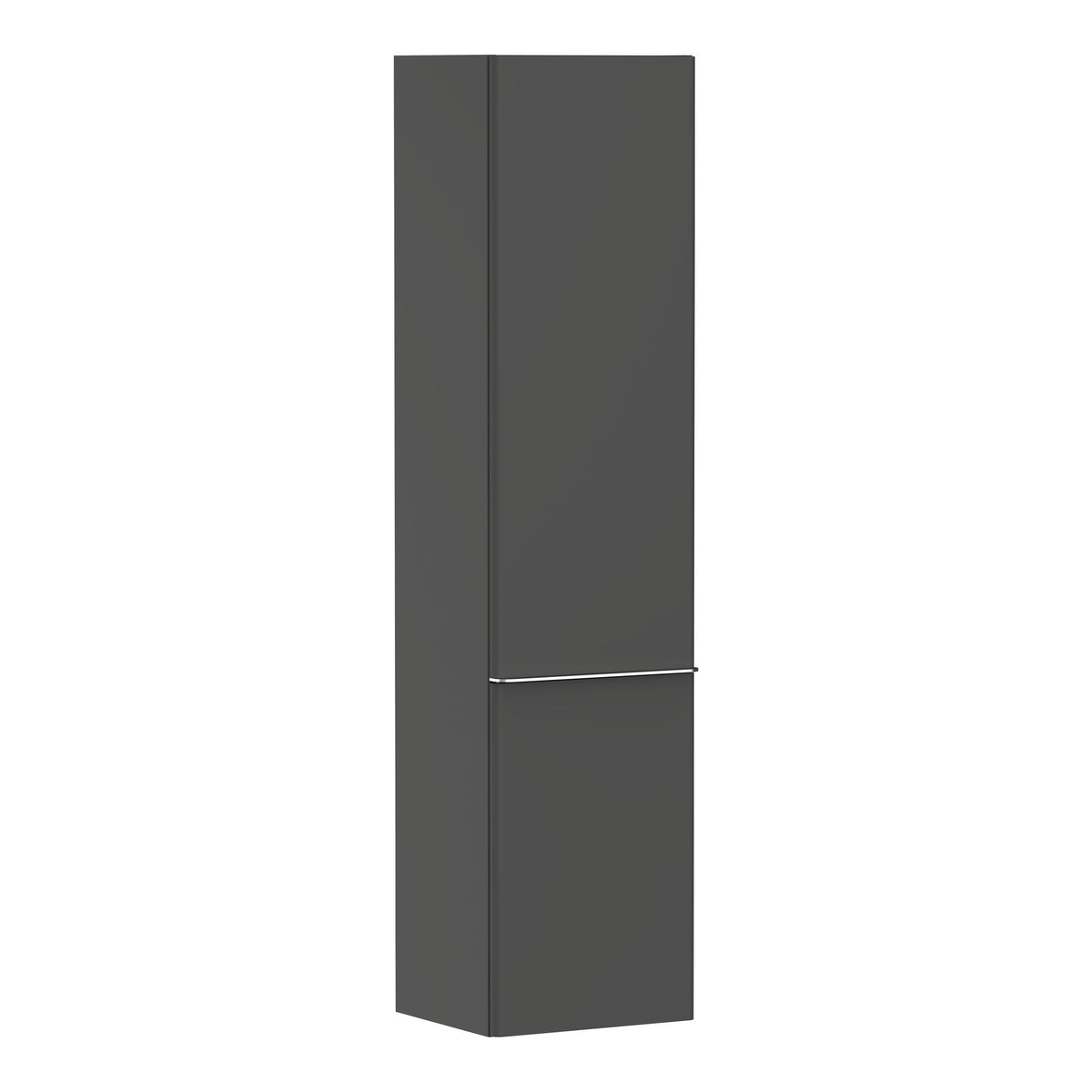 Hansgrohe Xelu Q Tall cabinet Diamond Matt Grey 400 350 door hinge right Chrome 54140000.jpg