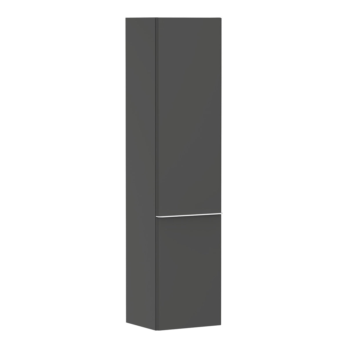Hansgrohe Xelu Q Tall cabinet Diamond Matt Grey 400 350 door hinge right Matt White 54140700.jpg