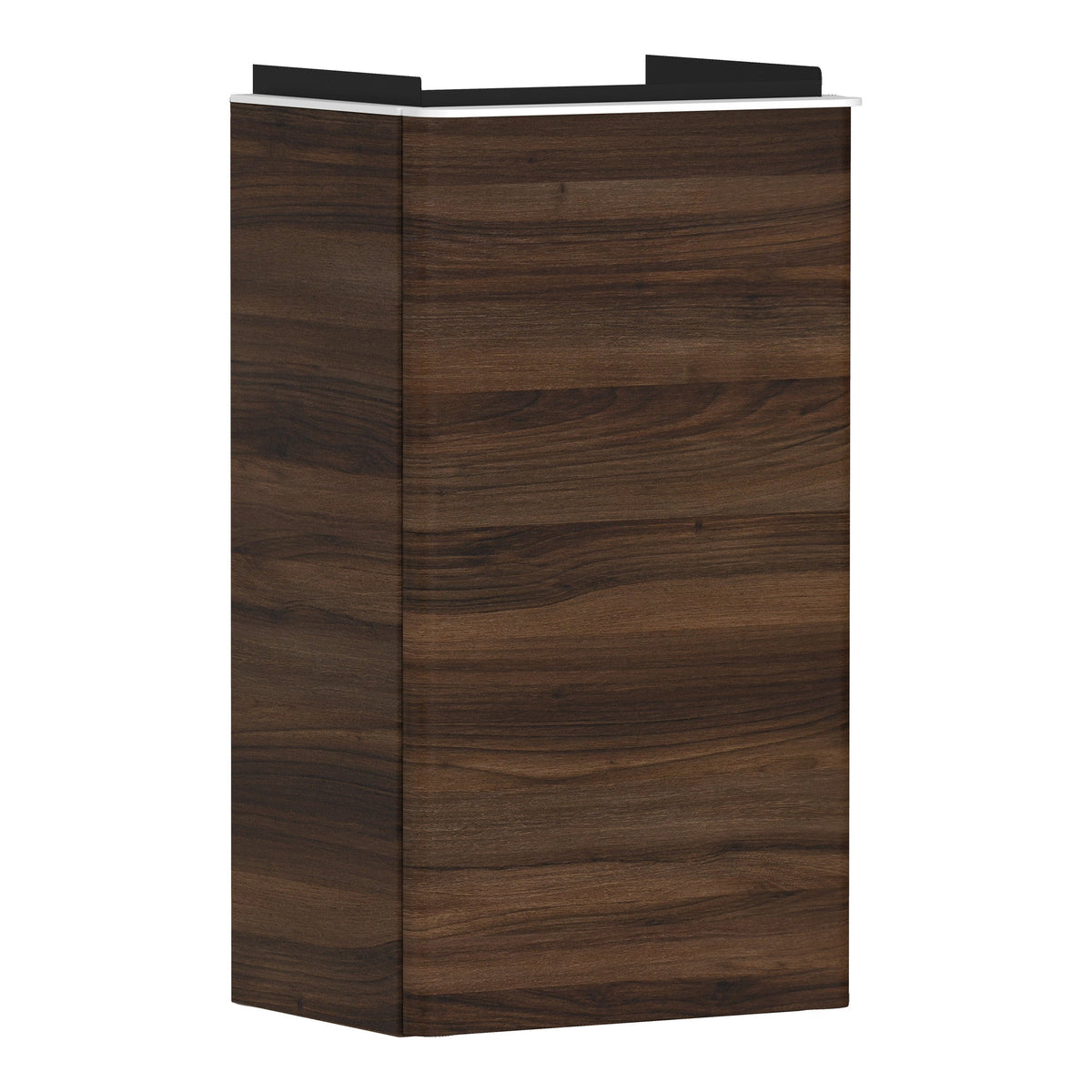Hansgrohe Xelu Q Vanity unit Dark Walnut 340 245 for handrinse basin door hinge right Matt White 54018700.jpg