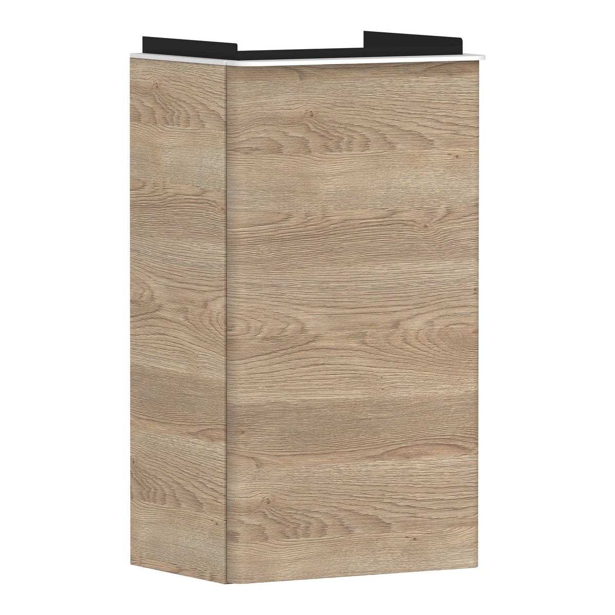 Hansgrohe Xelu Q Vanity unit Natural Oak 340 245 for handrinse basin door hinge right Matt White 54017700.jpg