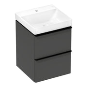 Hansgrohe Xelu Q Vanity unit set Diamond Matt Grey 480 475 with 2 drawers with handrinse basin Matt Black 54369670.jpg