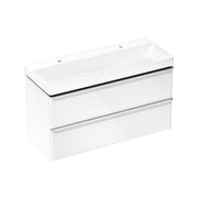 Hansgrohe Xelu Q Vanity unit set High Gloss White 1180 475 with 2 drawers with wash basin 54386000.jpg