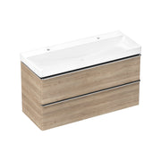Hansgrohe Xelu Q Vanity unit set Natural Oak 1180 475 with 2 drawers with wash basin 54388000.jpg