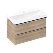 Hansgrohe Xelu Q Vanity unit set Natural Oak 980 475 with 2 drawers with wash basin 54385000.jpg