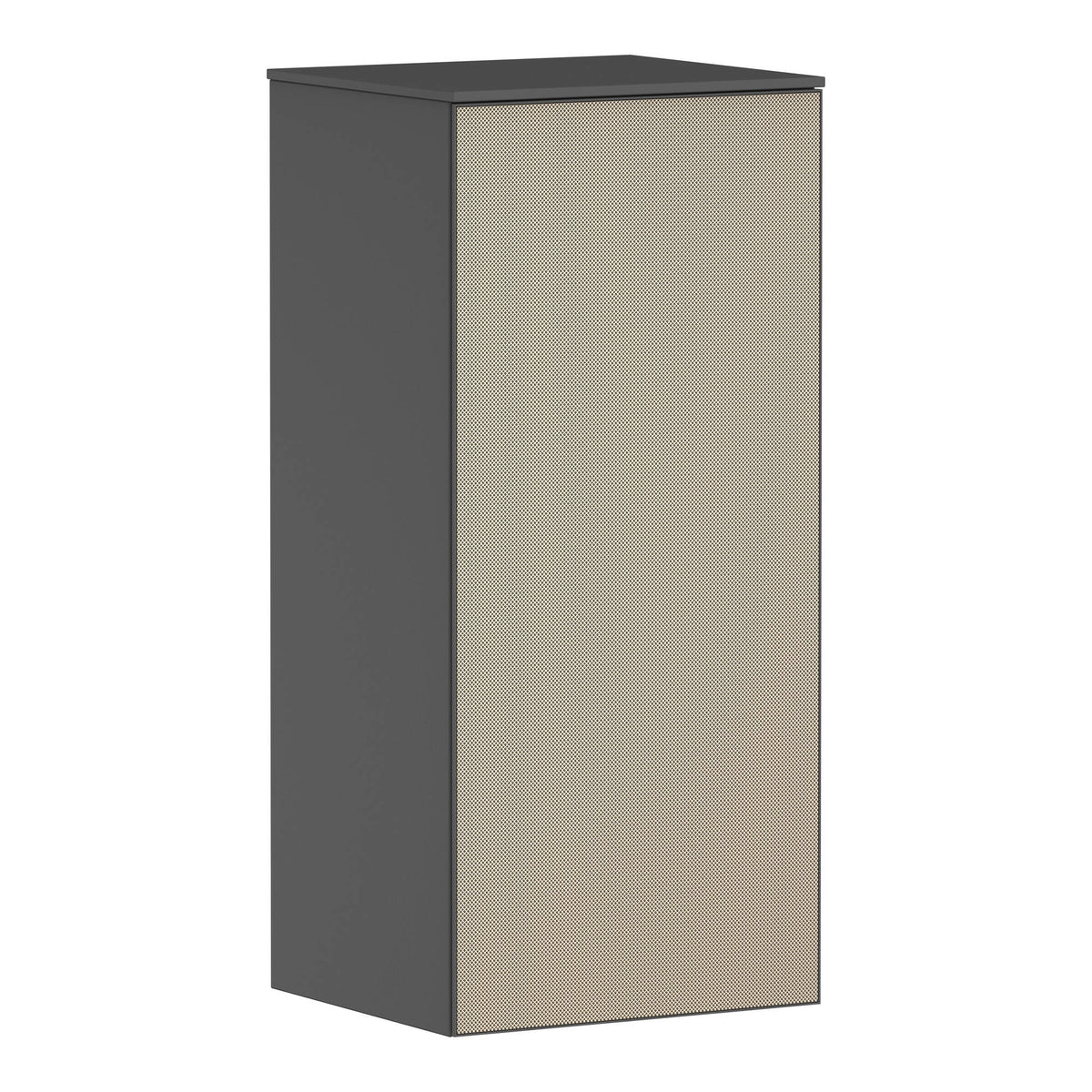 Hansgrohe Xevolos E Mid height cabinet Slate Matt Grey 400 360 door hinge left Patterned Bronze 54214390.jpg