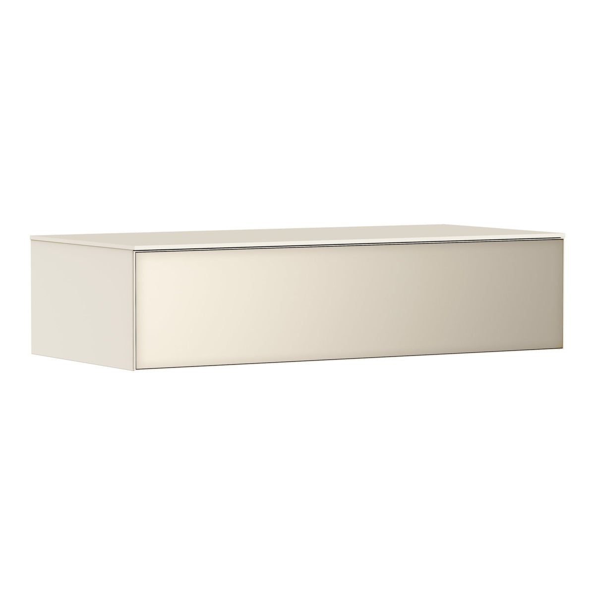 Hansgrohe Xevolos E Sideboard Sand Matt Beige 1180 550 with 1 drawer and cover plate 54326790.jpg