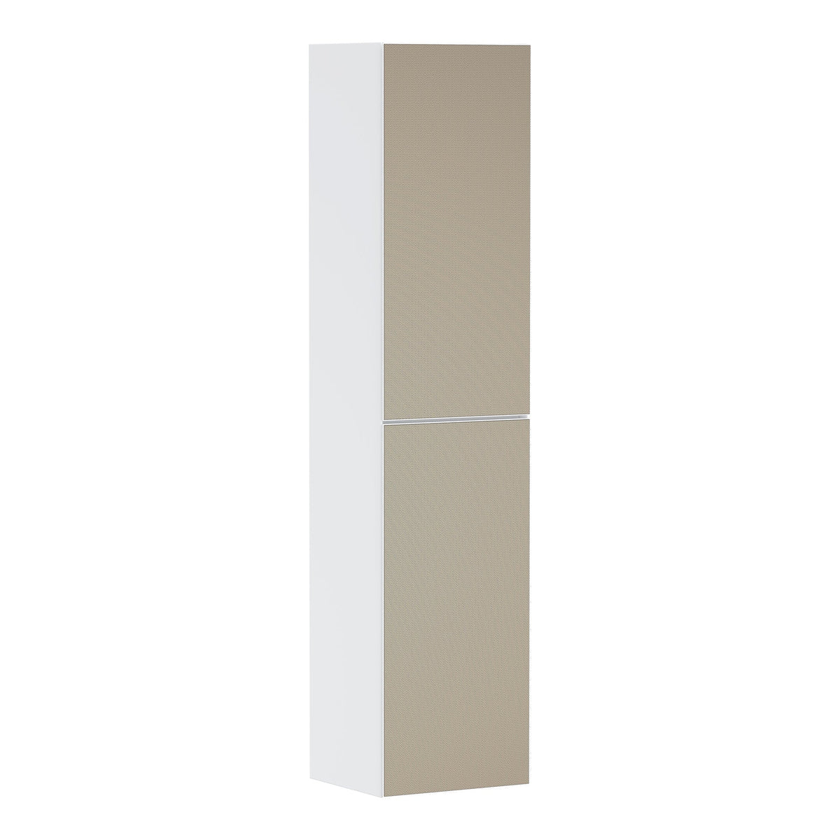 Hansgrohe Xevolos E Tall cabinet Matt White 400 360 door hinge right Patterned Bronze 54221390.jpg
