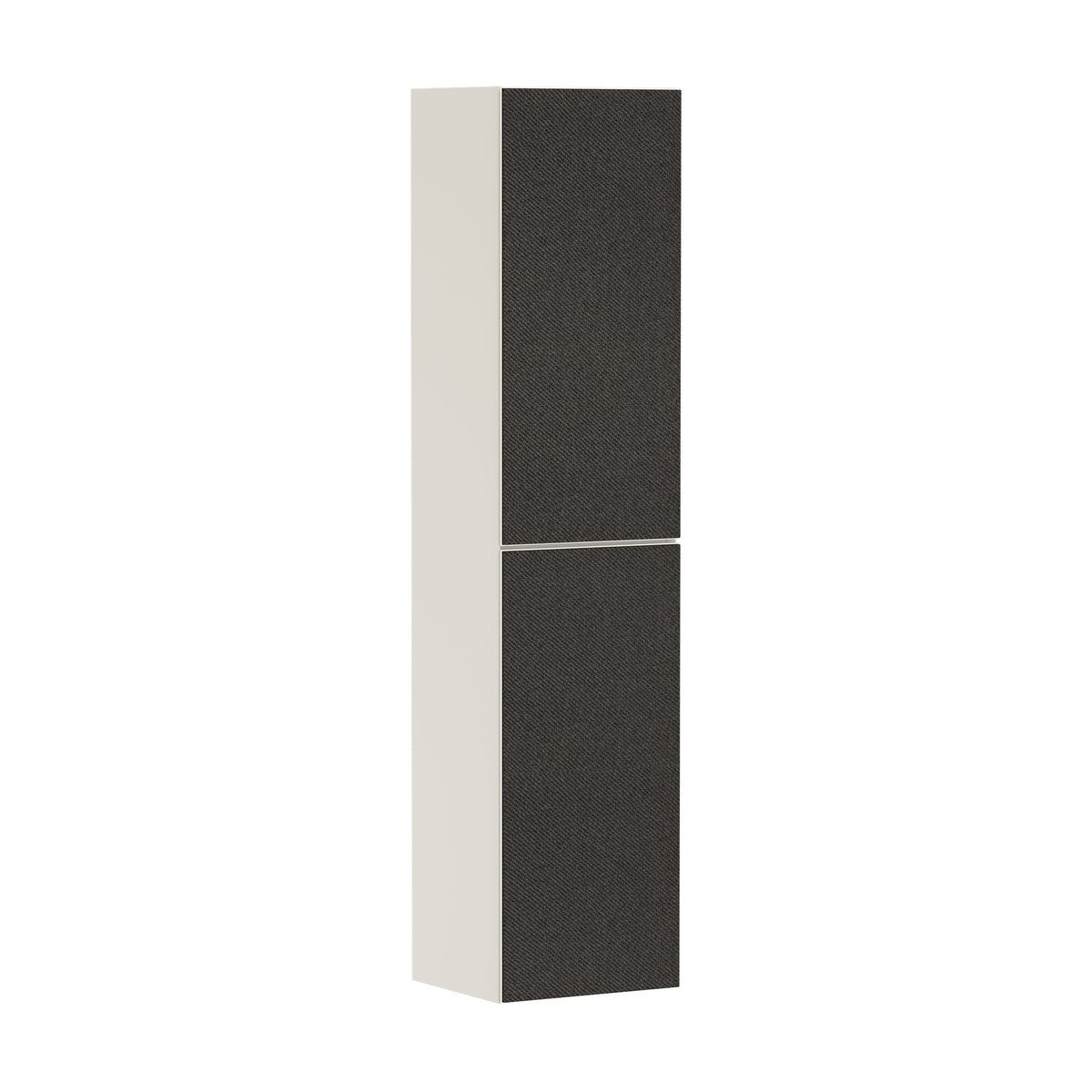 Hansgrohe-Xevolos-E-Tall-cabinet-Sand-Matt-Beige-400-360-door-hinge-right-Textile-Dark-Grey-54222660