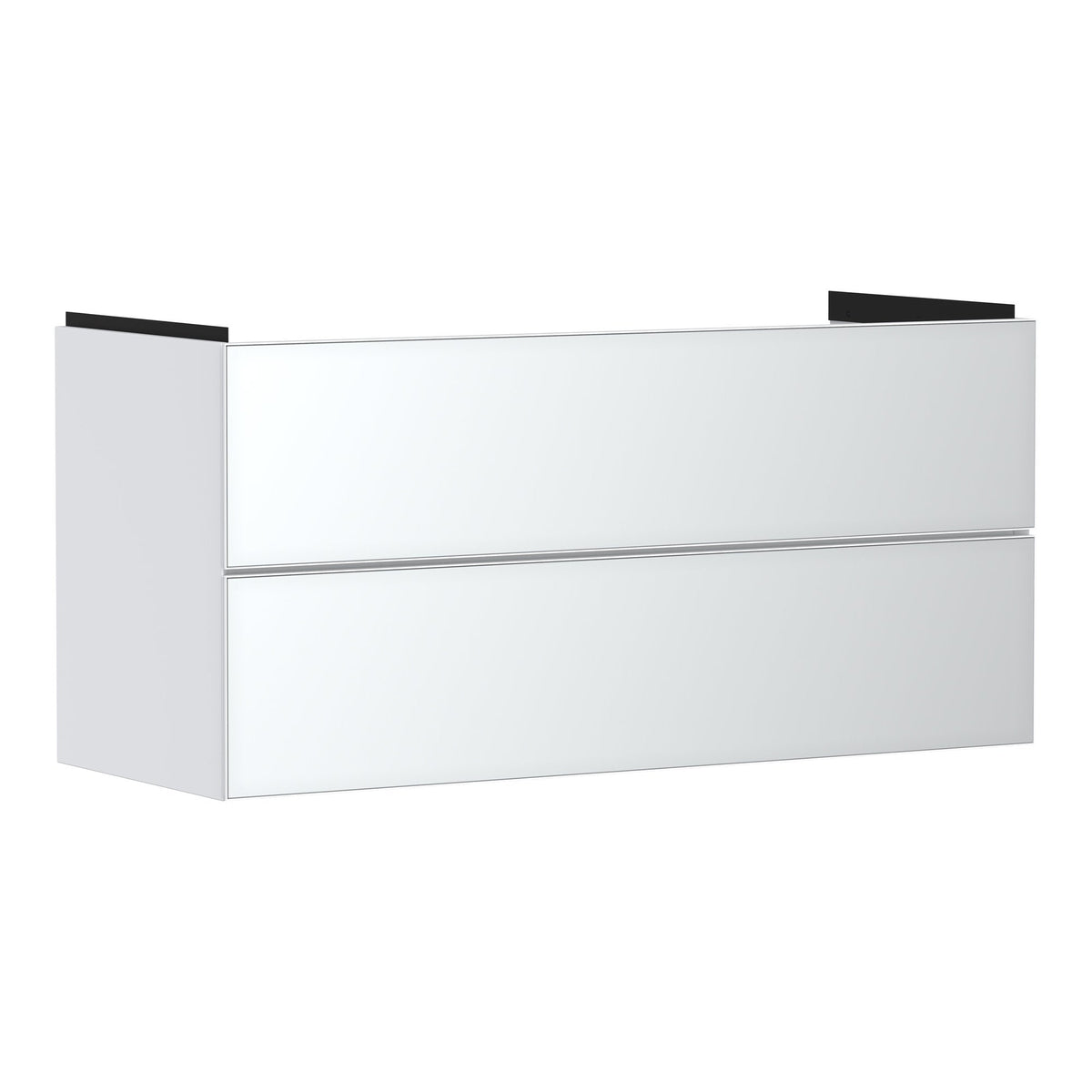 Hansgrohe Xevolos E Vanity unit Matt White 1180 475 with 2 drawers for wash basin Metallic White 54184320.jpg