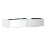 Hansgrohe Xevolos E Vanity unit Matt White 1370 550 with 2 drawers for console with 2 cutouts Metallic White 54316320.jpg