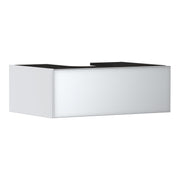 Hansgrohe Xevolos E Vanity unit Matt White 780 550 with 1 drawer for console with cutout middle Metallic White 54310320.jpg