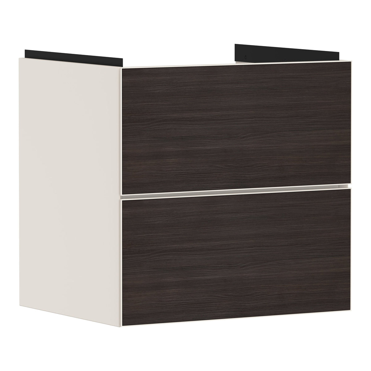Hansgrohe Xevolos E Vanity unit Sand Matt Beige 580 475 with 2 drawers for wash basin Dark Oak 54176730.jpg