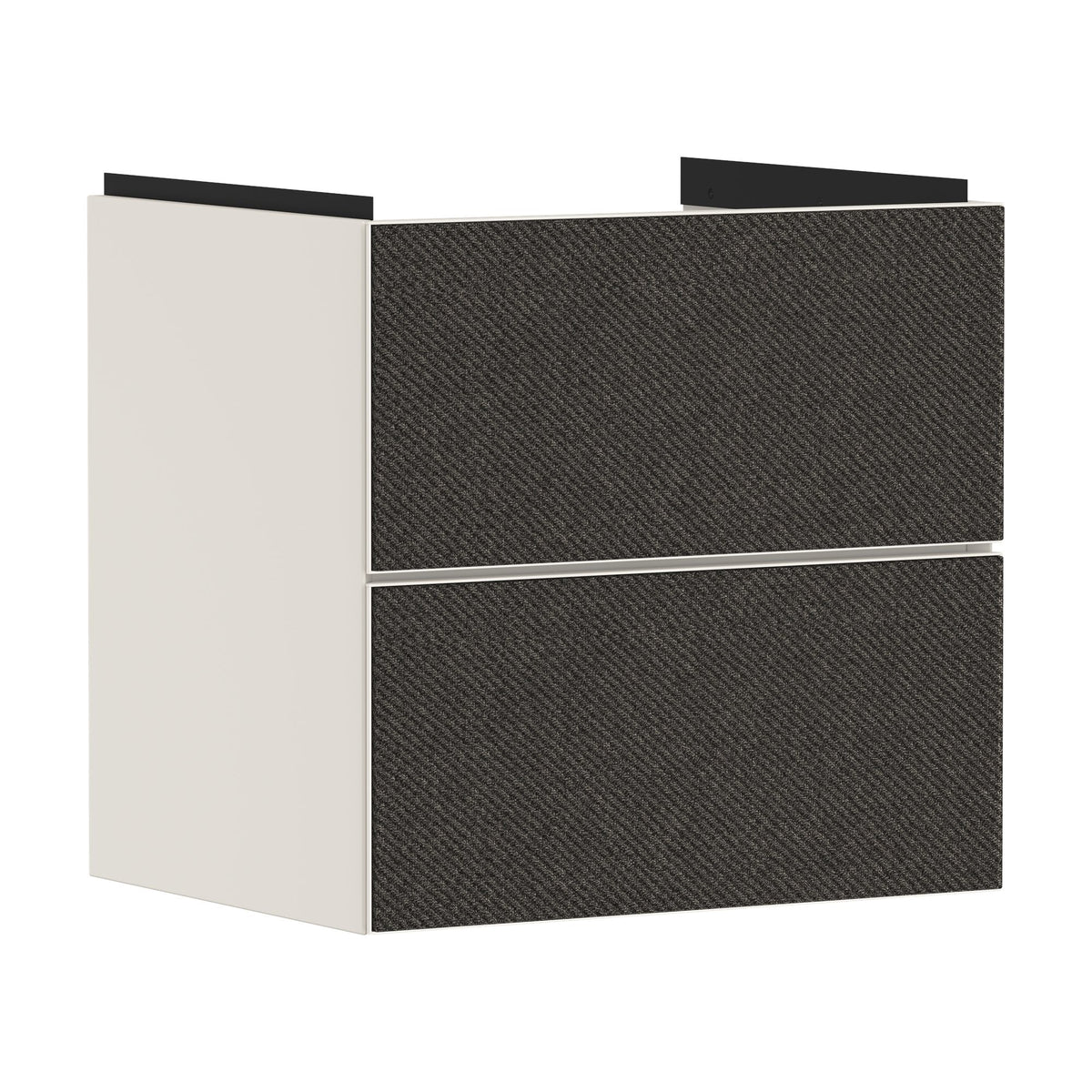 Hansgrohe-Xevolos-E-Vanity-unit-Sand-Matt-Beige-580-475-with-2-drawers-for-wash-basin-Textile-Dark-Grey-54176660