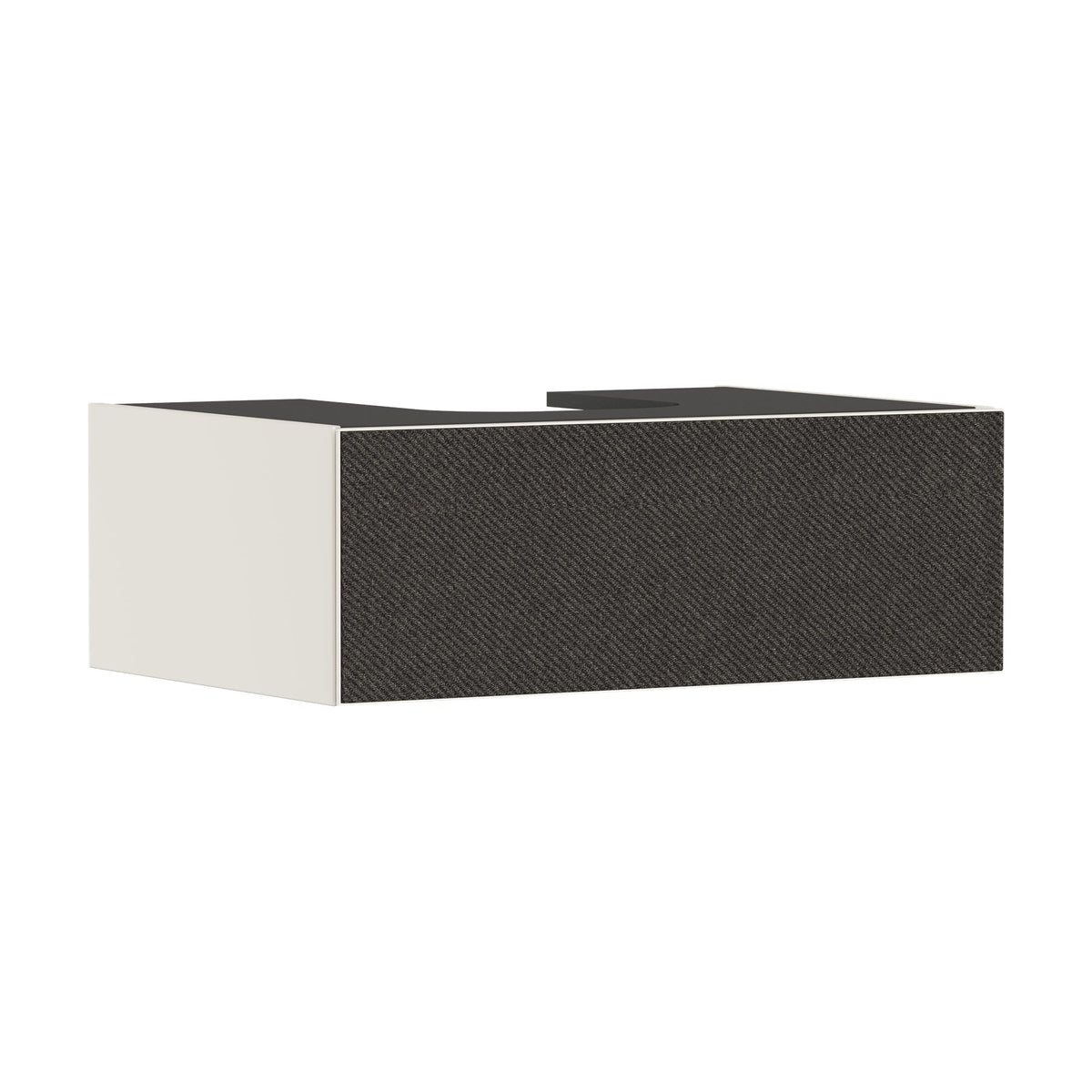 Hansgrohe-Xevolos-E-Vanity-unit-Sand-Matt-Beige-780-550-with-1-drawer-for-console-with-cutout-middle-Textile-Dark-Grey-54311660