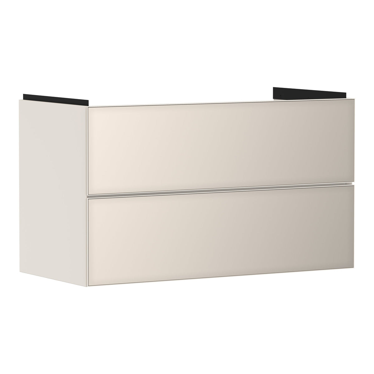 Hansgrohe Xevolos E Vanity unit Sand Matt Beige 980 475 with 2 drawers for wash basin Metallic Sand Beige 54182790.jpg