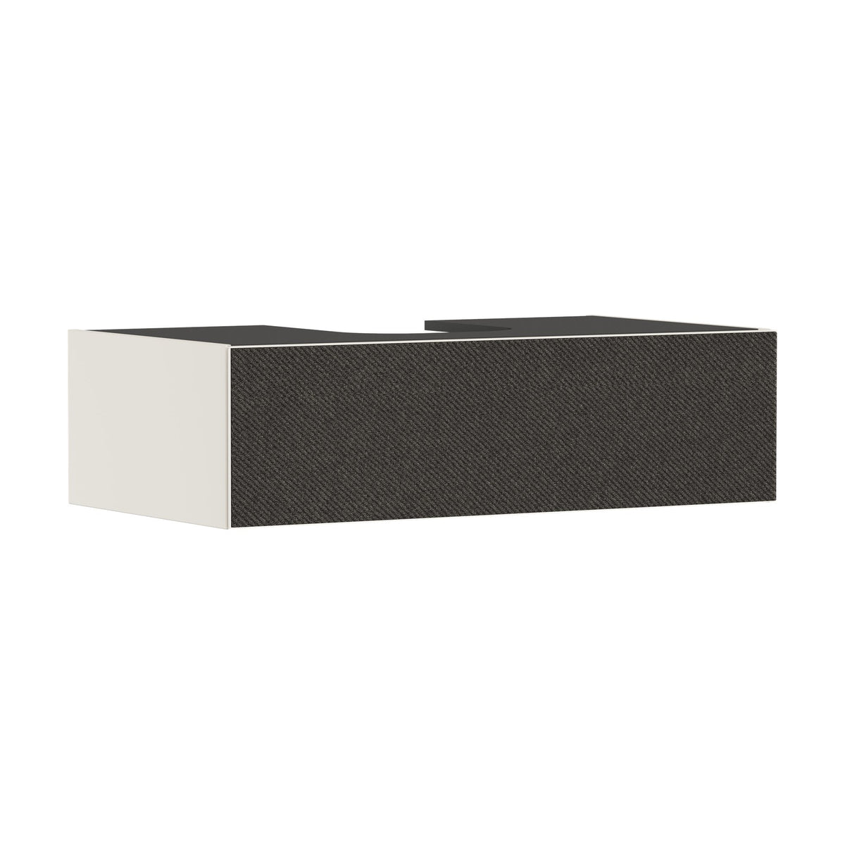 Hansgrohe-Xevolos-E-Vanity-unit-Sand-Matt-Beige-980-550-with-1-drawer-for-console-with-cutout-middle-Textile-Dark-Grey-54314660
