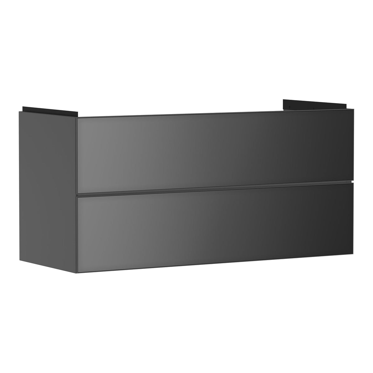 Hansgrohe Xevolos E Vanity unit Slate Matt Grey 1180 475 with 2 drawers for wash basin Metallic Slate Grey 54186770.jpg
