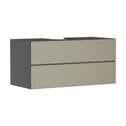 Hansgrohe-Xevolos-E-Vanity-unit-Slate-Matt-Grey-1180-550-with-2-drawers-for-console-with-cutout-middle-Patterned-Bronze-54195390