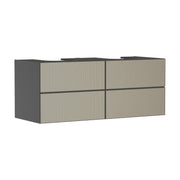 Hansgrohe-Xevolos-E-Vanity-unit-Slate-Matt-Grey-1370-550-with-4-drawers-for-console-with-2-cutouts-Patterned-Bronze-54198390