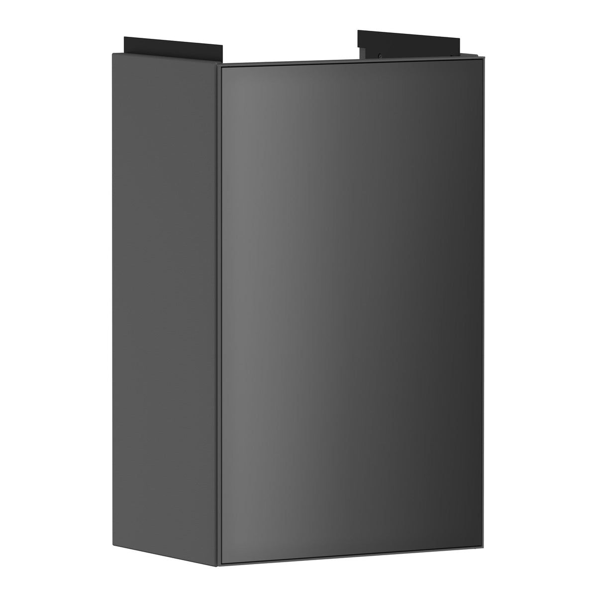Hansgrohe Xevolos E Vanity unit Slate Matt Grey 340 250 for handrinse basin door hinge left Metallic Slate Grey 54168770.jpg