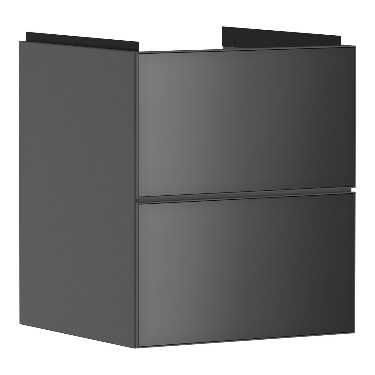 Hansgrohe Xevolos E Vanity unit Slate Matt Grey 480 475 with 2 drawers for handrinse basin Metallic Slate Grey 54174770.jpg