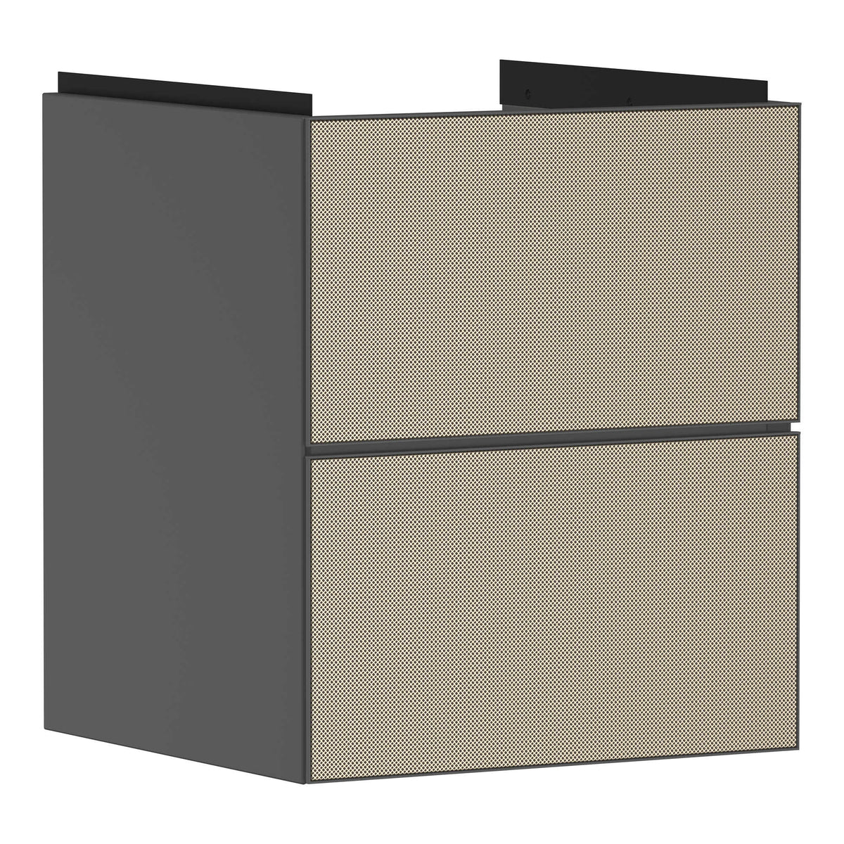 Hansgrohe Xevolos E Vanity unit Slate Matt Grey 480 475 with 2 drawers for handrinse basin Patterned Bronze 54174390.jpg