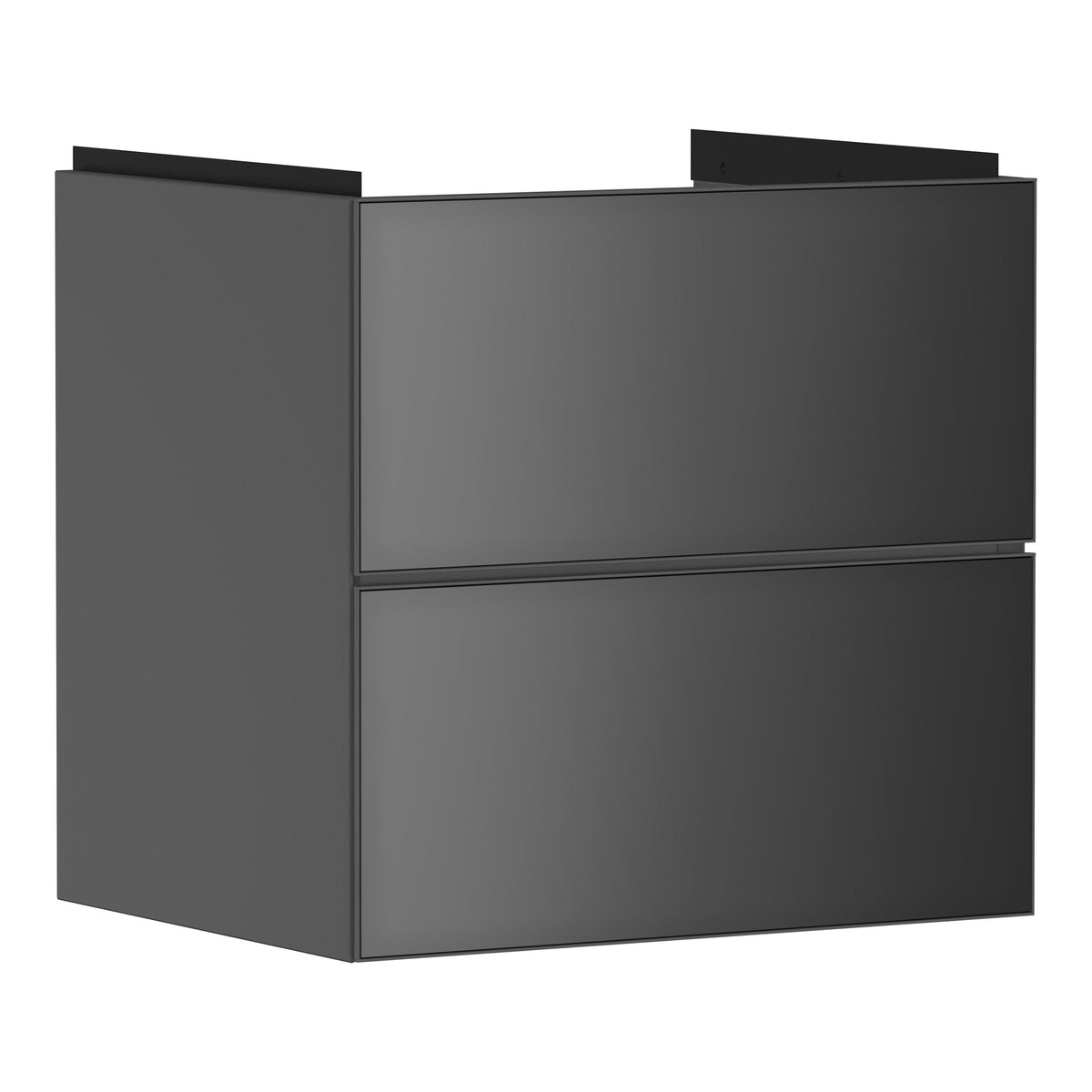 Hansgrohe Xevolos E Vanity unit Slate Matt Grey 580 475 with 2 drawers for wash basin Metallic Slate Grey 54177770.jpg