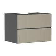 Hansgrohe-Xevolos-E-Vanity-unit-Slate-Matt-Grey-780-550-with-2-drawers-for-console-with-cutout-middle-Patterned-Bronze-54189390