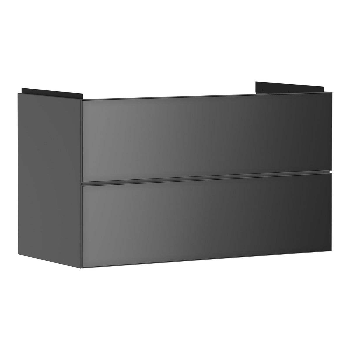 Hansgrohe Xevolos E Vanity unit Slate Matt Grey 980 475 with 2 drawers for wash basin Metallic Slate Grey 54183770.jpg