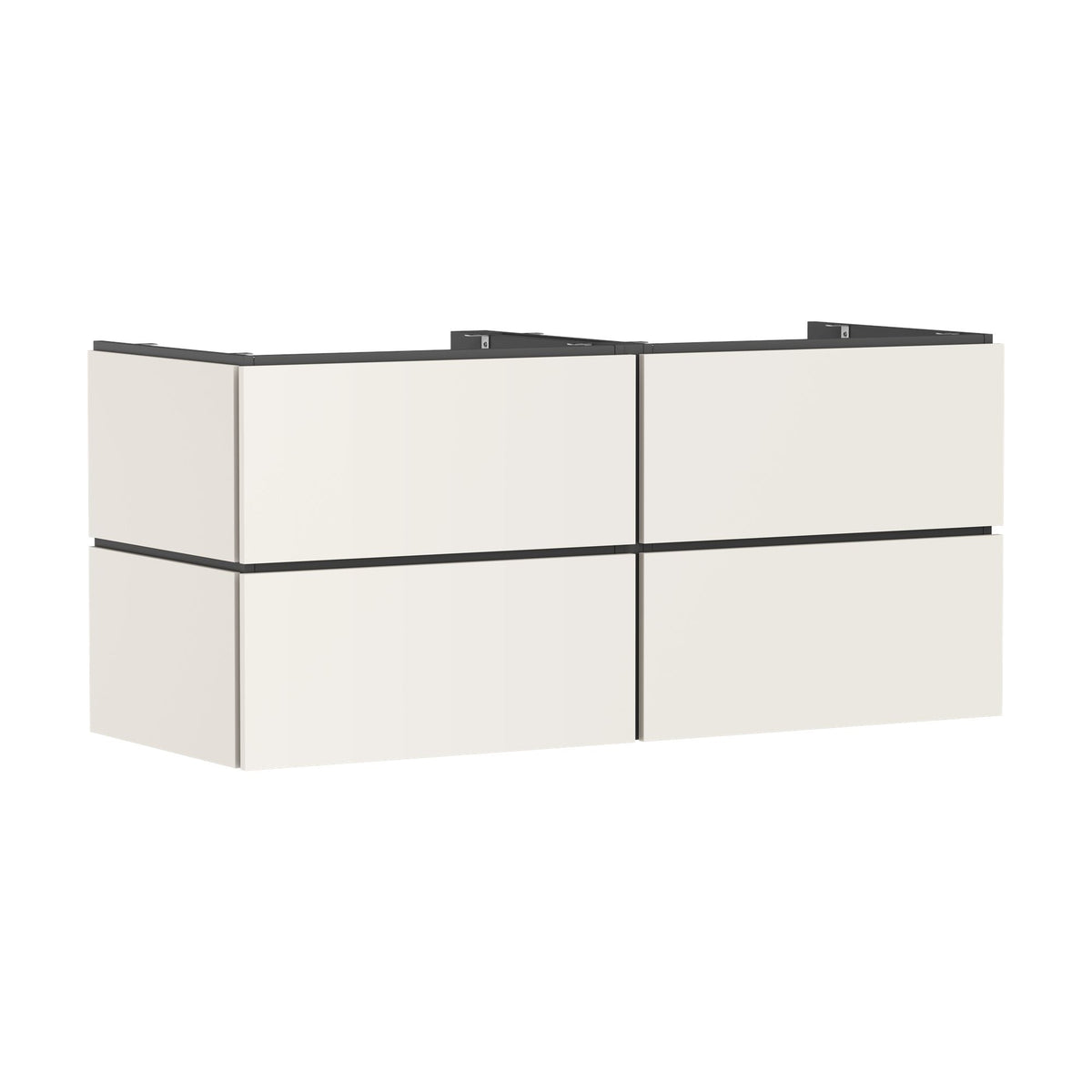 Hansgrohe-Xilesa-E-Vanity-unit-1375-550-with-4-drawers-PushOpen-for-console-Sand-Matt-Beige-54306780
