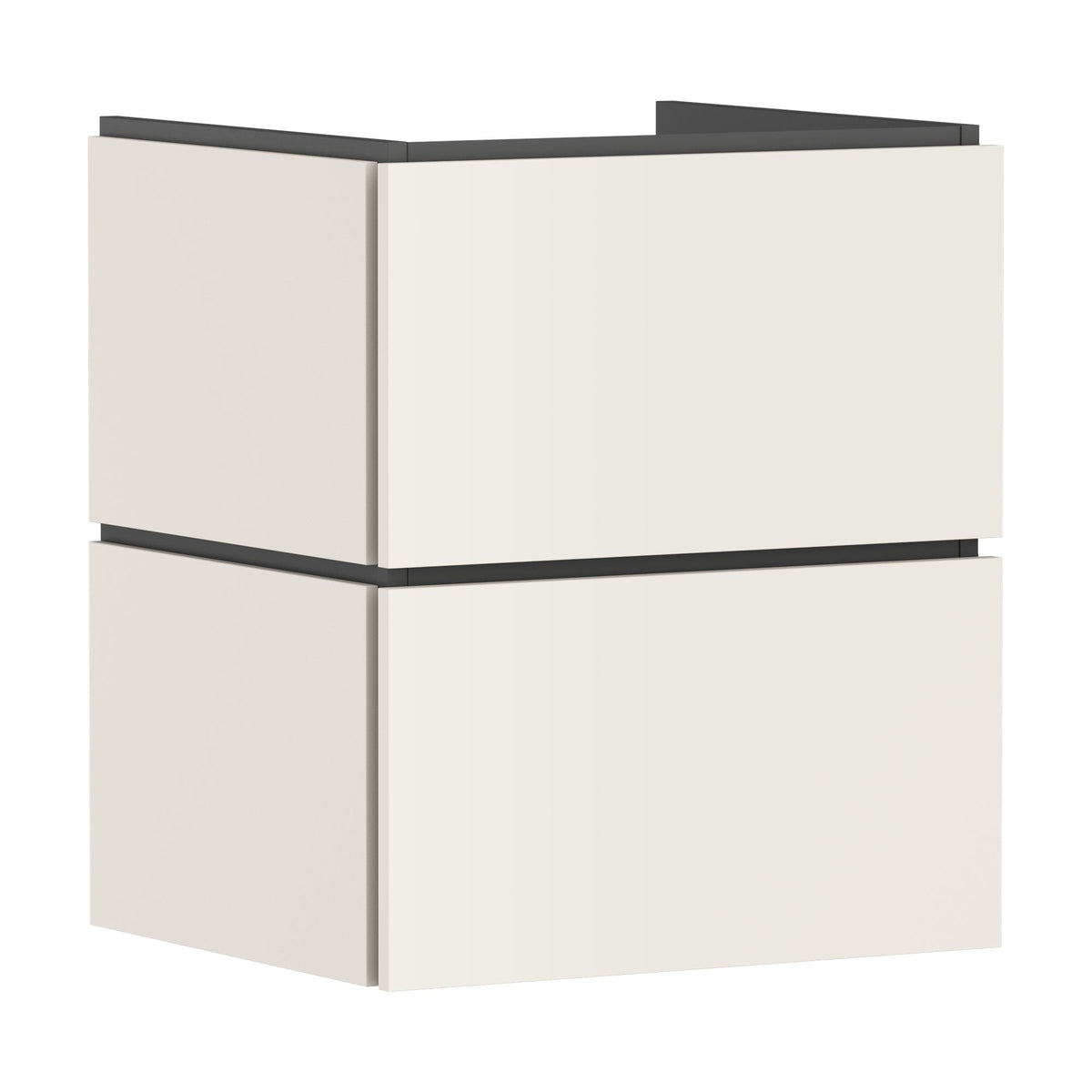 Hansgrohe-Xilesa-E-Vanity-unit-530-470-with-2-drawers-PushOpen-for-wash-basin-Sand-Matt-Beige-54292780