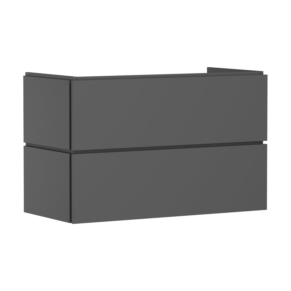 Hansgrohe-Xilesa-E-Vanity-unit-980-470-with-2-drawers-PushOpen-for-wash-basin-Slate-Matt-Grey-54297760