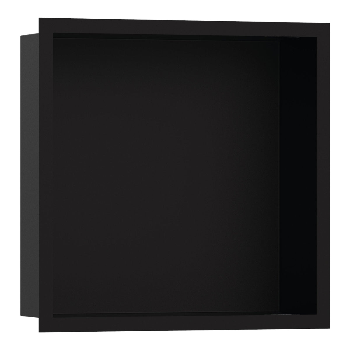 Hansgrohe XtraStoris Individual Wall niche Matt Black with design frame 300 300 100 Matt Black 56098670.jpg