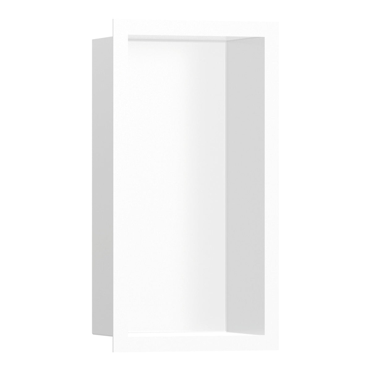 Hansgrohe XtraStoris Individual Wall niche Matt White with design frame 300 150 100 Matt White 56096700.jpg