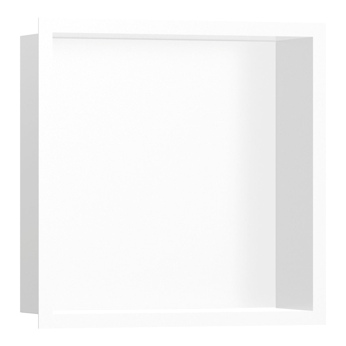 Hansgrohe XtraStoris Individual Wall niche Matt White with design frame 300 300 100 Matt White 56099700.jpg
