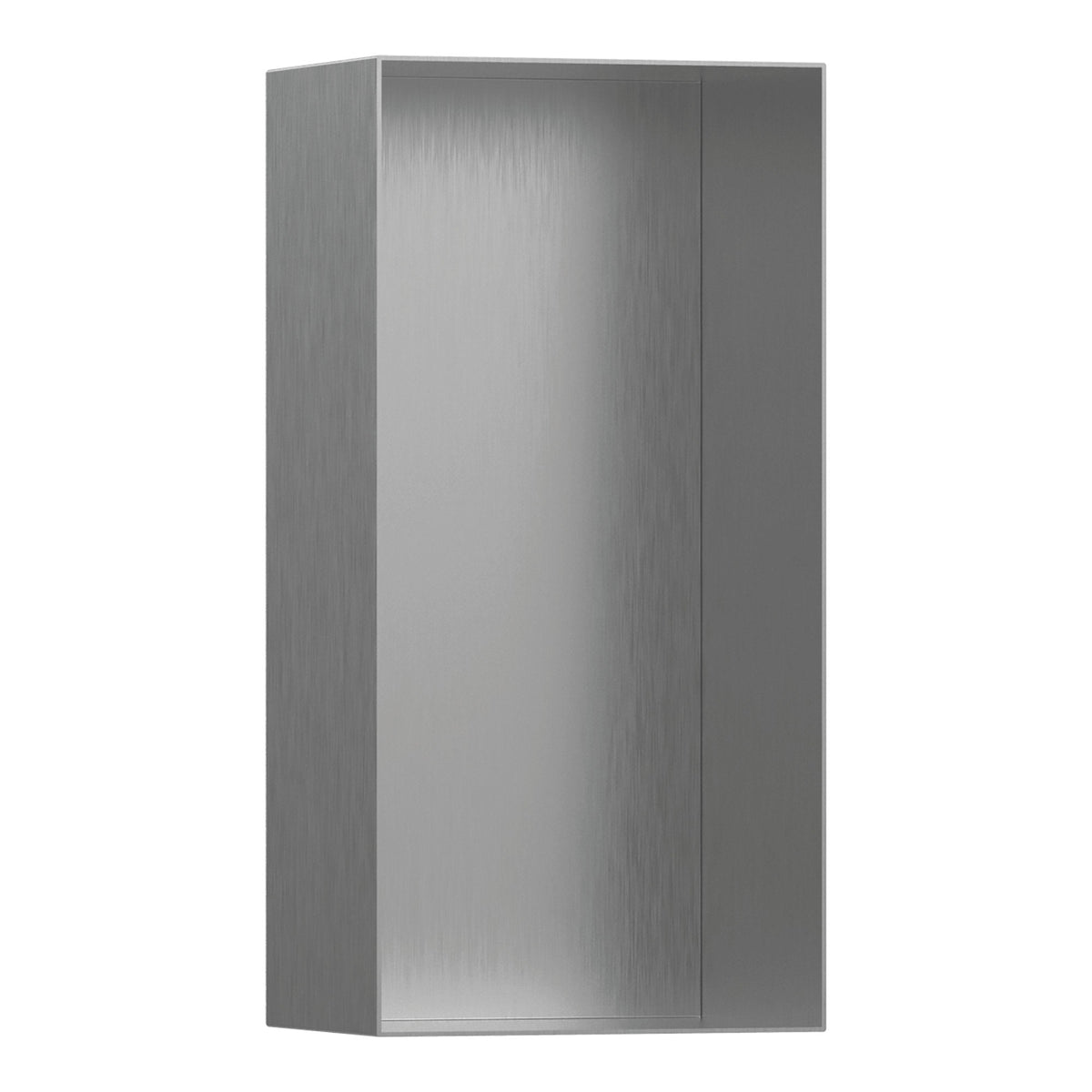 Hansgrohe XtraStoris Minimalistic Wall niche frameless 300 150 100 Brushed Stainless Steel 56070800.jpg
