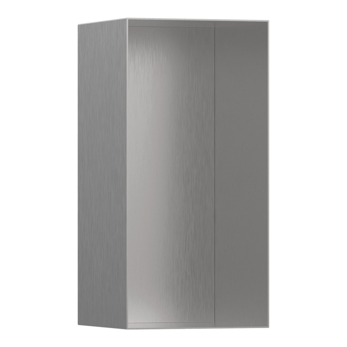 Hansgrohe XtraStoris Minimalistic Wall niche frameless 300 150 140 Brushed Stainless Steel 56076800.jpg