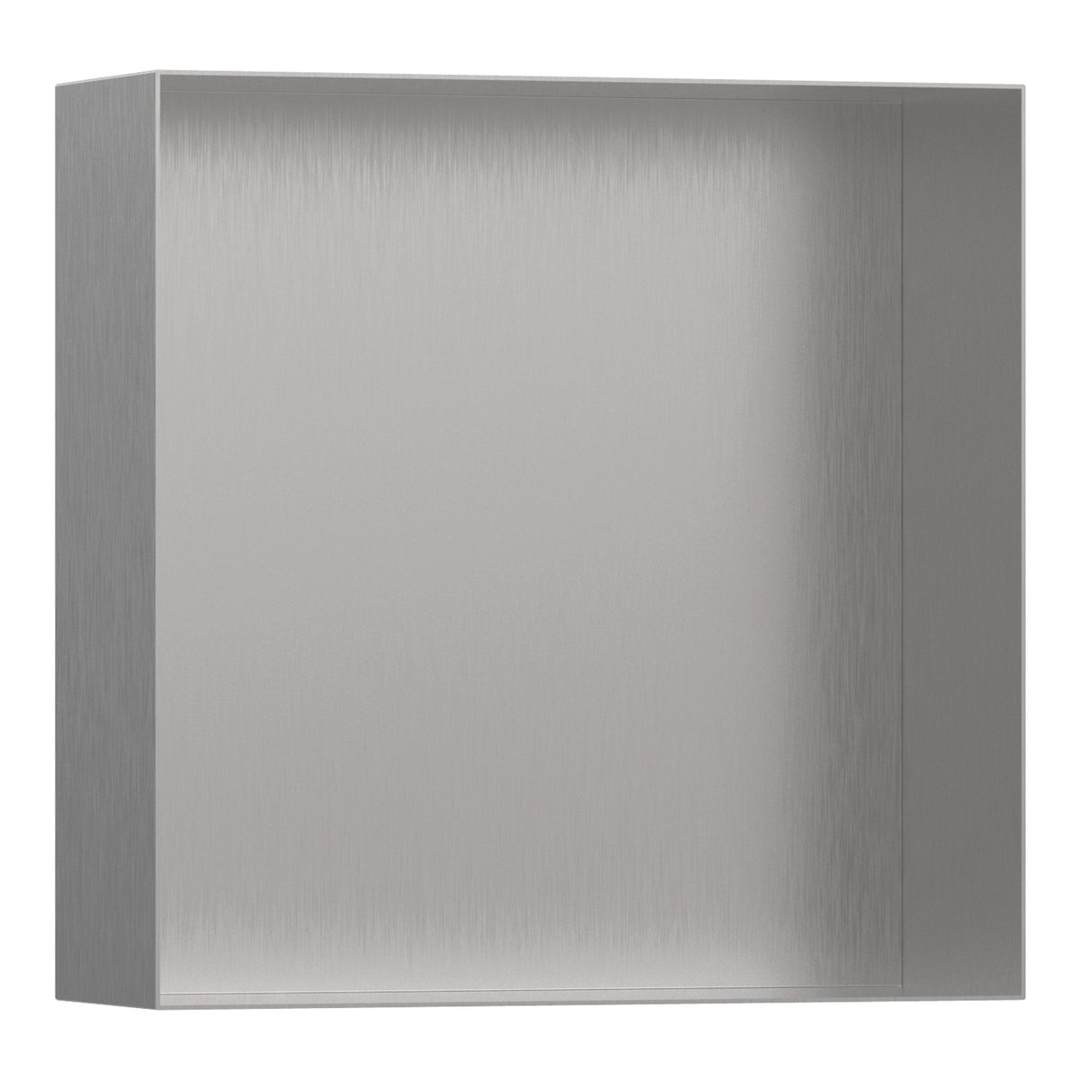 Hansgrohe XtraStoris Minimalistic Wall niche frameless 300 300 100 Brushed Stainless Steel 56073800.jpg