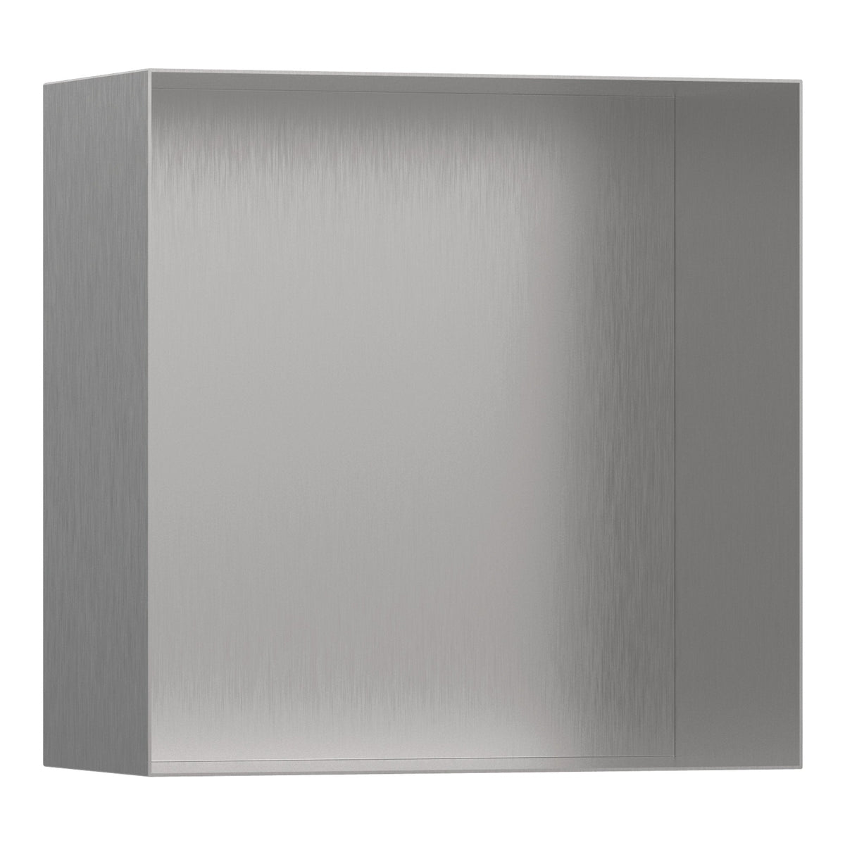 Hansgrohe XtraStoris Minimalistic Wall niche frameless 300 300 140 Brushed Stainless Steel 56079800.jpg
