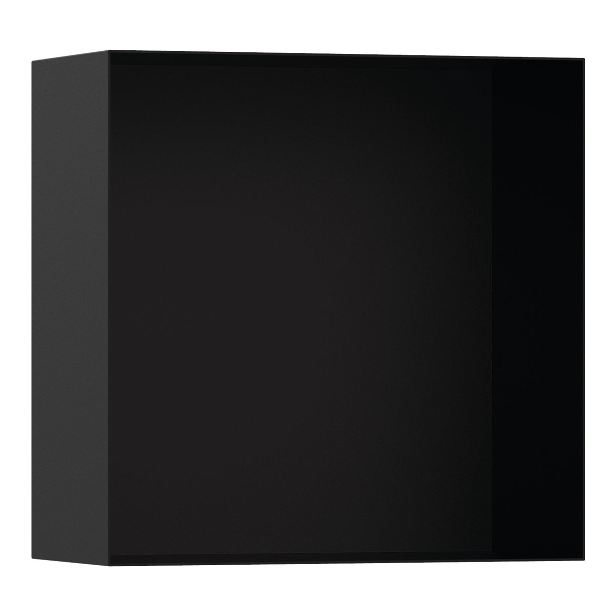 Hansgrohe XtraStoris Minimalistic Wall niche frameless 300 300 140 Matt Black 56079670.jpg