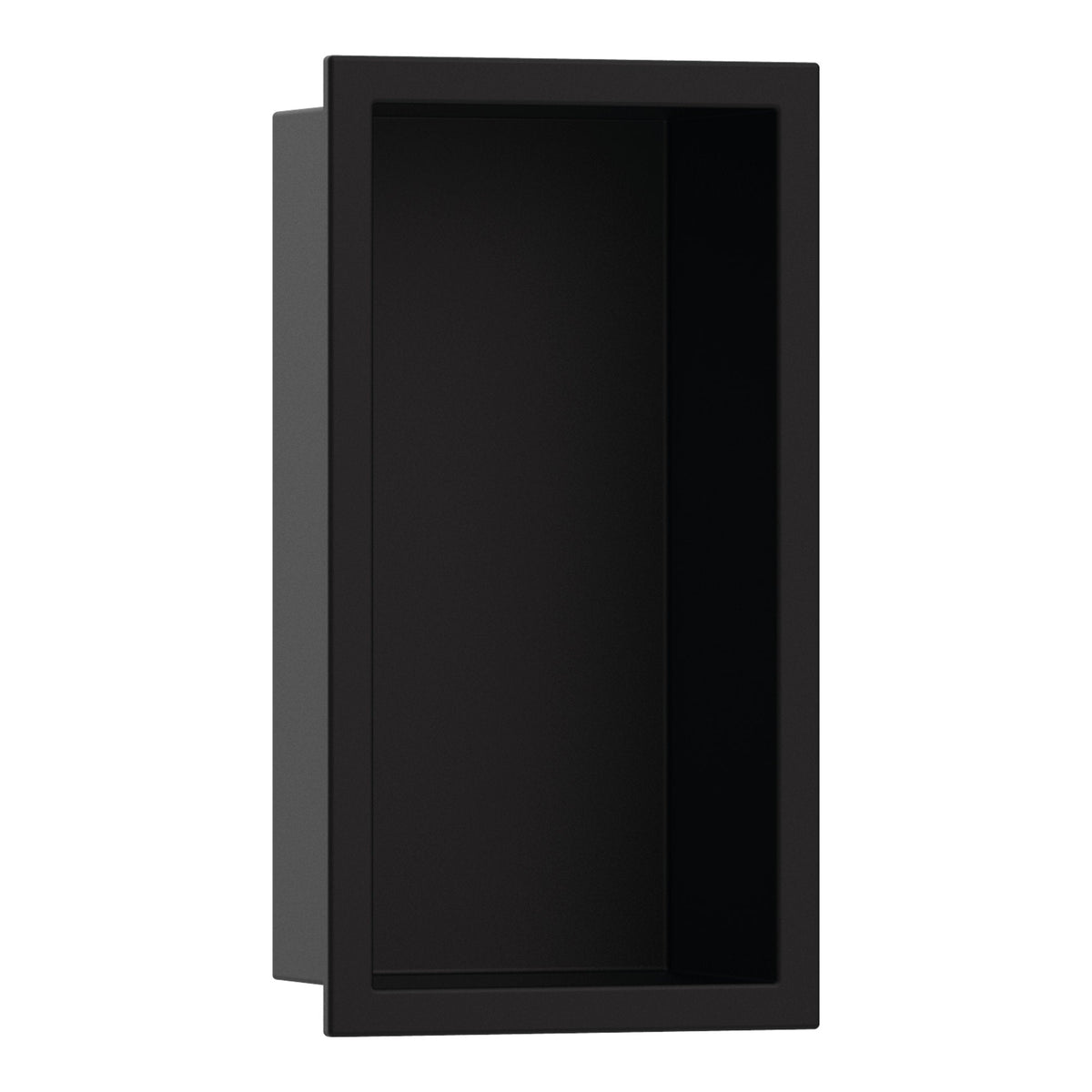 Hansgrohe XtraStoris Original Wall niche with frame 300 150 100 Matt Black 56057670.jpg