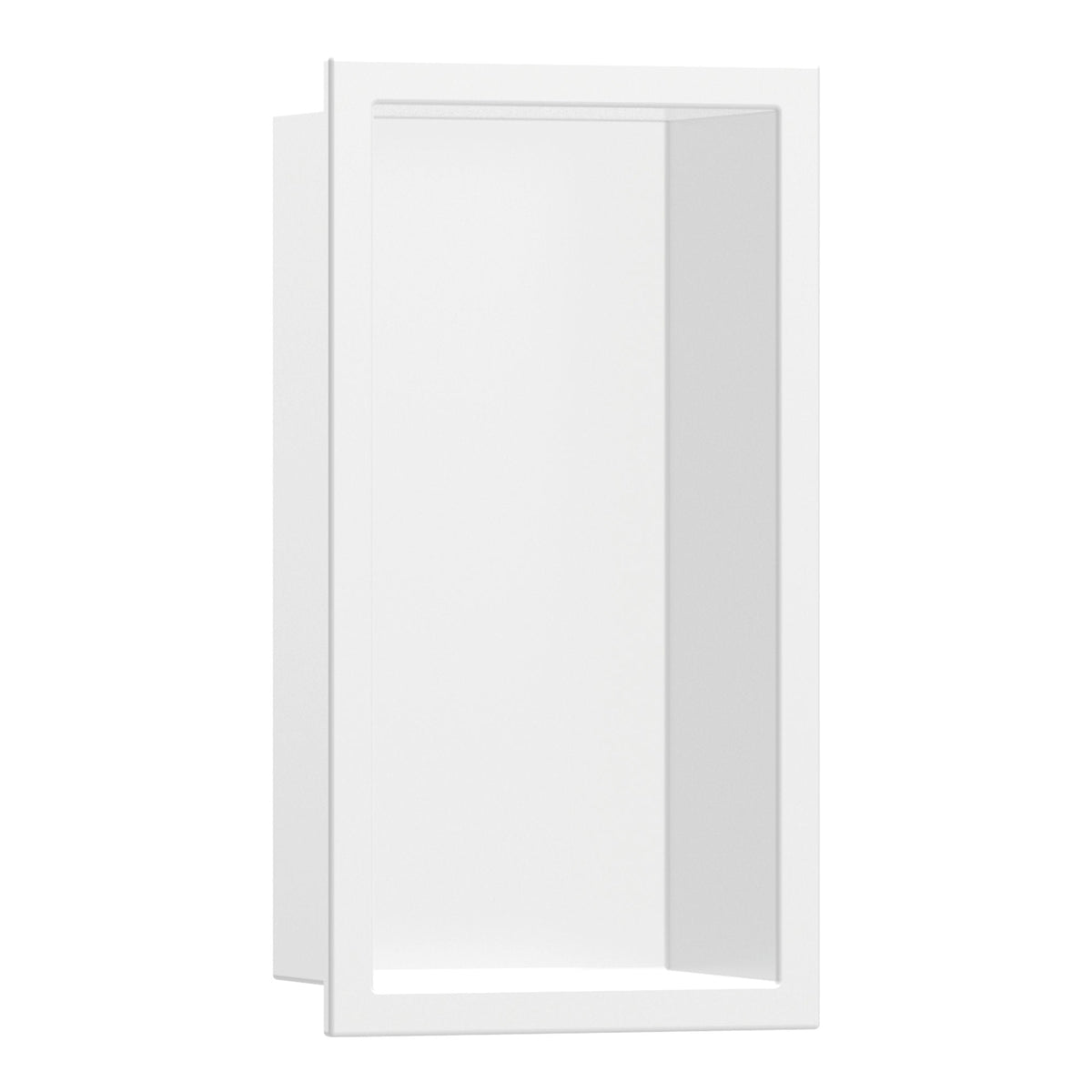 Hansgrohe XtraStoris Original Wall niche with frame 300 150 70 Matt White 56092700.jpg