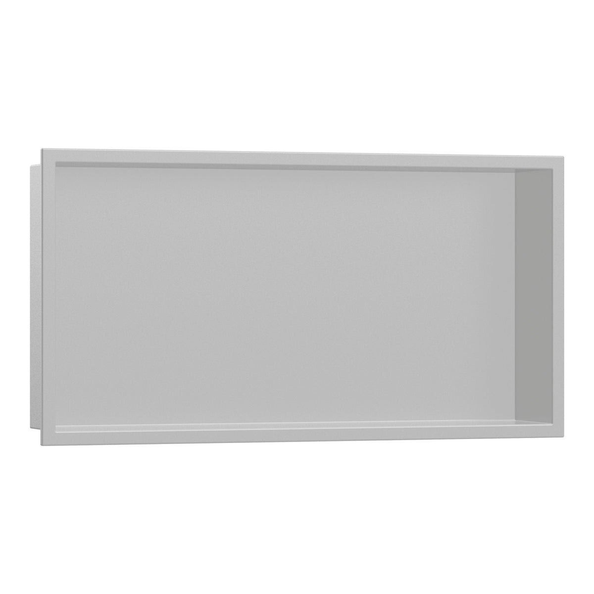 Hansgrohe XtraStoris Original Wall niche with frame 300 600 100 Concretegrey 56064380.jpg