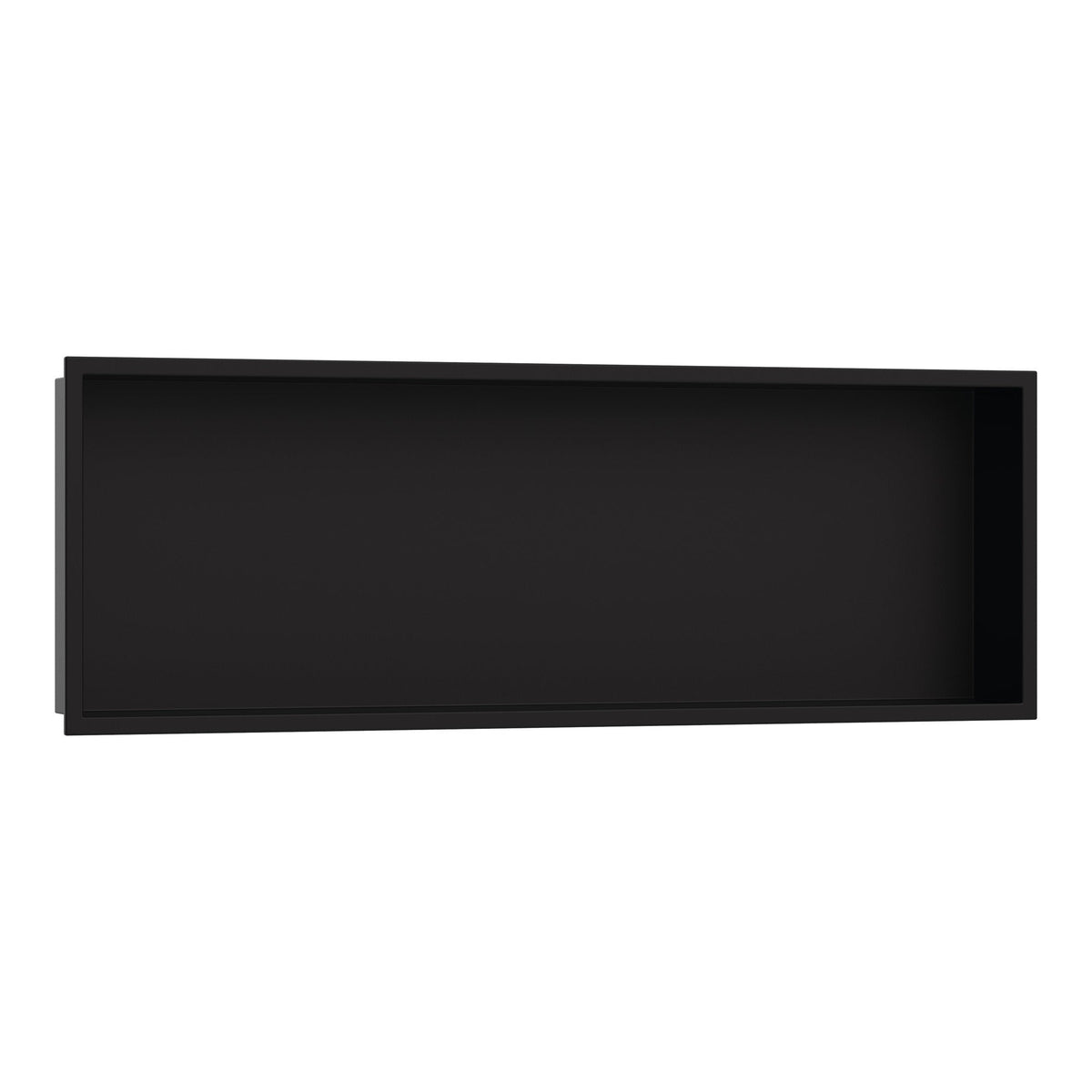 Hansgrohe XtraStoris Original Wall niche with frame 300 900 100 Matt Black 56067670.jpg