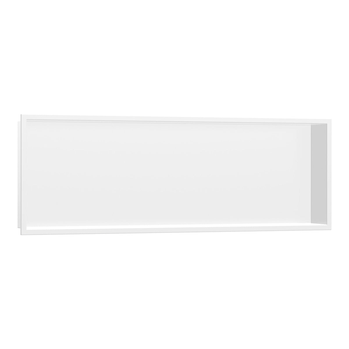 Hansgrohe XtraStoris Original Wall niche with frame 300 900 100 Matt White 56067700.jpg