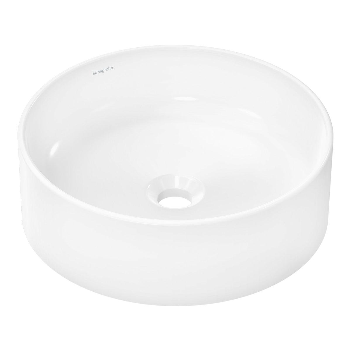 Hansgrohe Xuniva S Wash bowl 400 400 without tap hole and overflow White 60164450.jpg