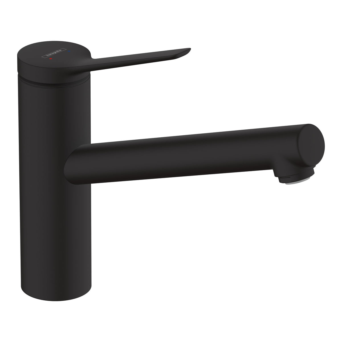 Hansgrohe Zesis M33 Single lever kitchen mixer 150 LowPressure vented hot water cylinders 1jet Matt Black 74806670.jpg