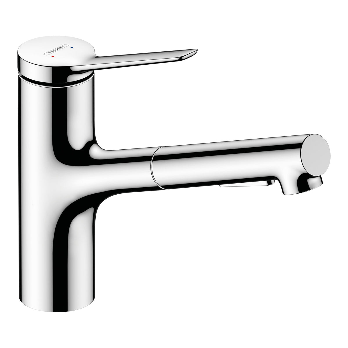 Hansgrohe Zesis M33 Single lever kitchen mixer 150 metal pull out spray 2jet Chrome 74820000.jpg